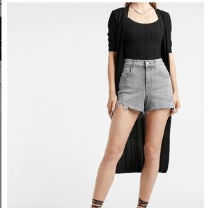 Ribbed Duster Cardigan